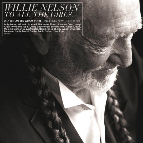 Виниловая пластинка Nelson Willie - To All the Girls (Transparent Vinyl) рок music on vinyl bonnie tyler – faster than the speed of night transparent blue