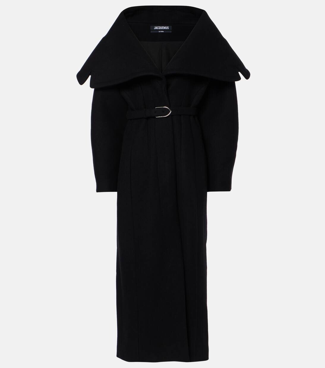 

Шерстяное пальто Le Manteau Caruso Jacquemus, черный