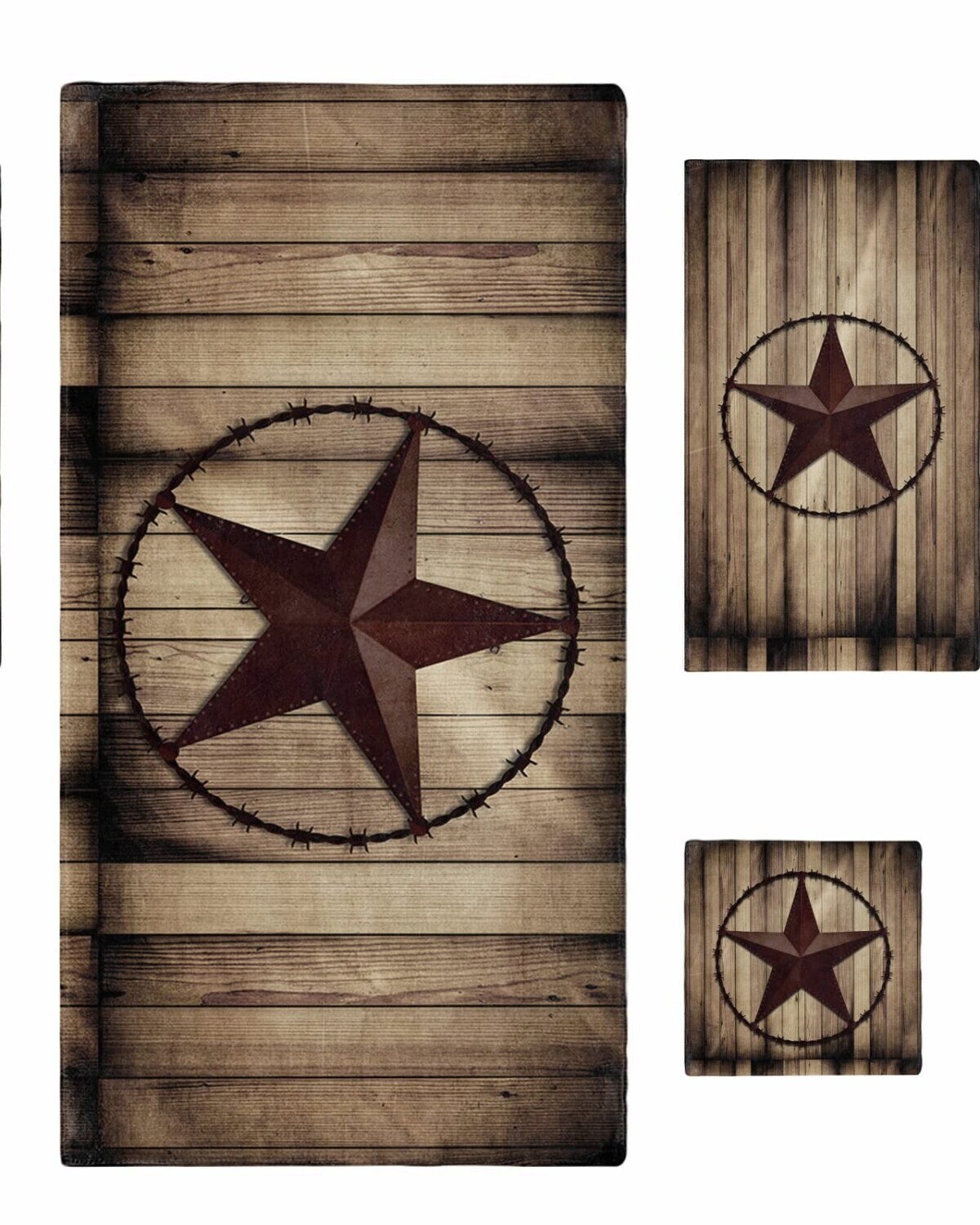 

Полотенце Rustic Ranch Trio Craftarria, коричневый