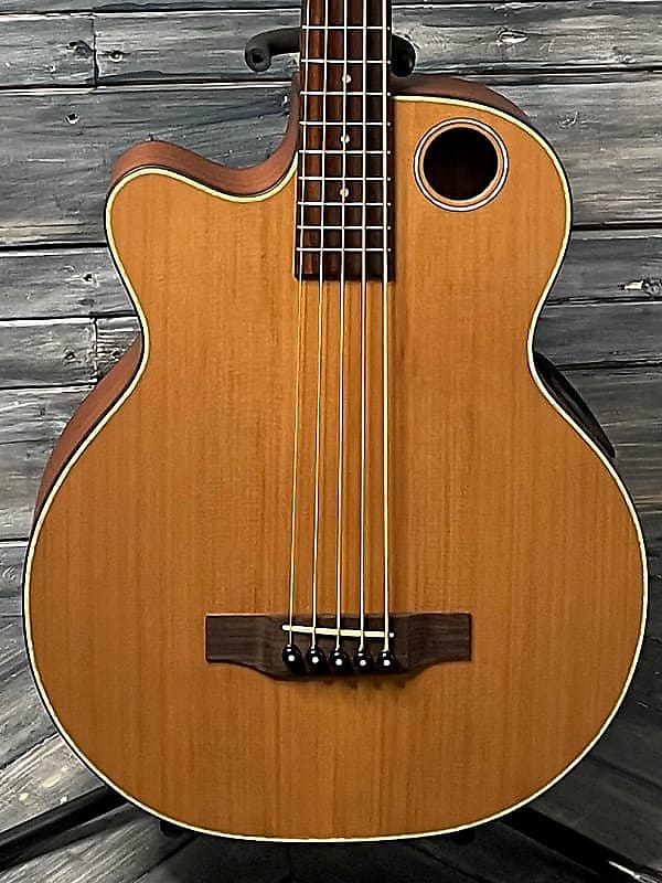 

Басс гитара Boulder Creek Left Handed EBR3-N5L 5 String Fretted Acoustic Electric Bass Guitar