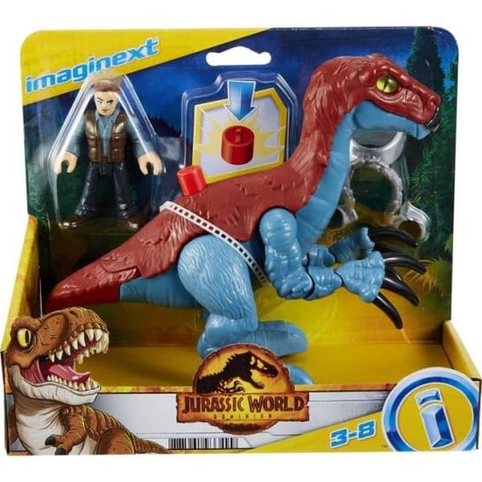 Fisher-Price Jurassic World Imaginext Динозавр Слэш Mattel