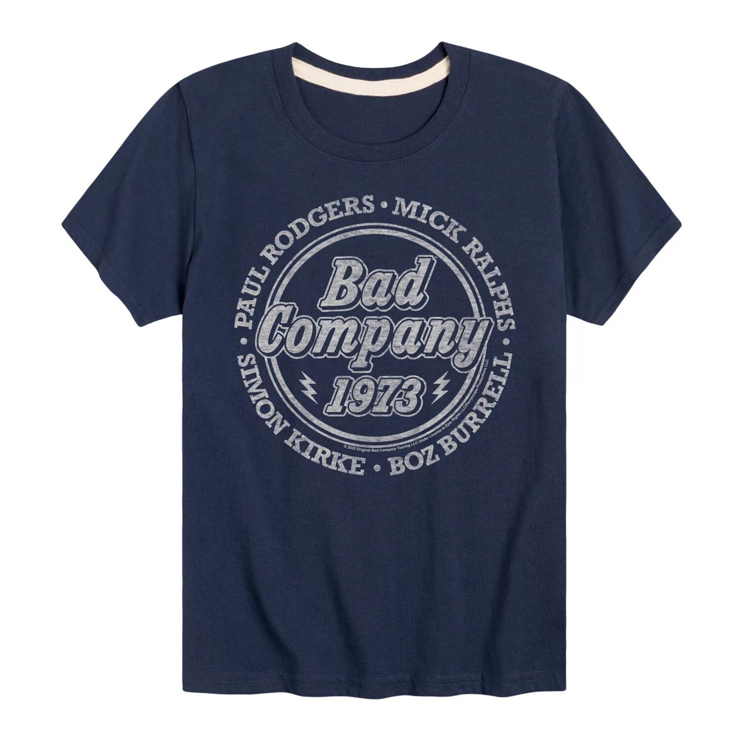 

Футболка Bad Company 1973 для мальчиков 8–20 лет Licensed Character, синий