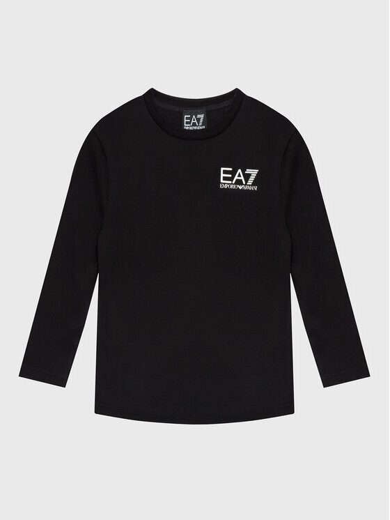 

Блуза стандартного кроя Ea7 Emporio Armani, черный