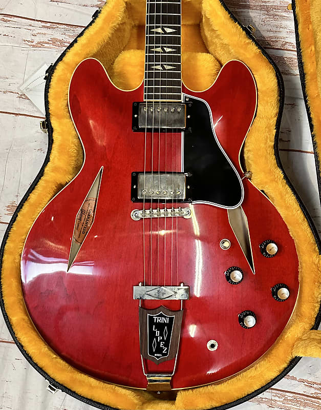 Электрогитара Gibson 1964 Trini Lopez Standard Reissue VOS 60s Cherry New Unplayed Auth Dlr 7lb 15oz #089