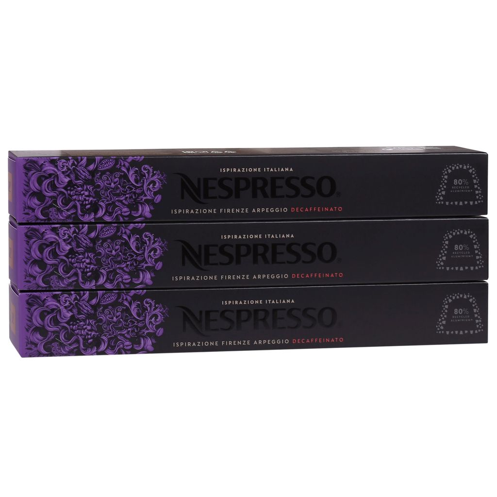 

Кофе в капсулах со вкусом Firenze Arpeggio Decaffeinato NESPRESSO 100 капсул sarcia.eu