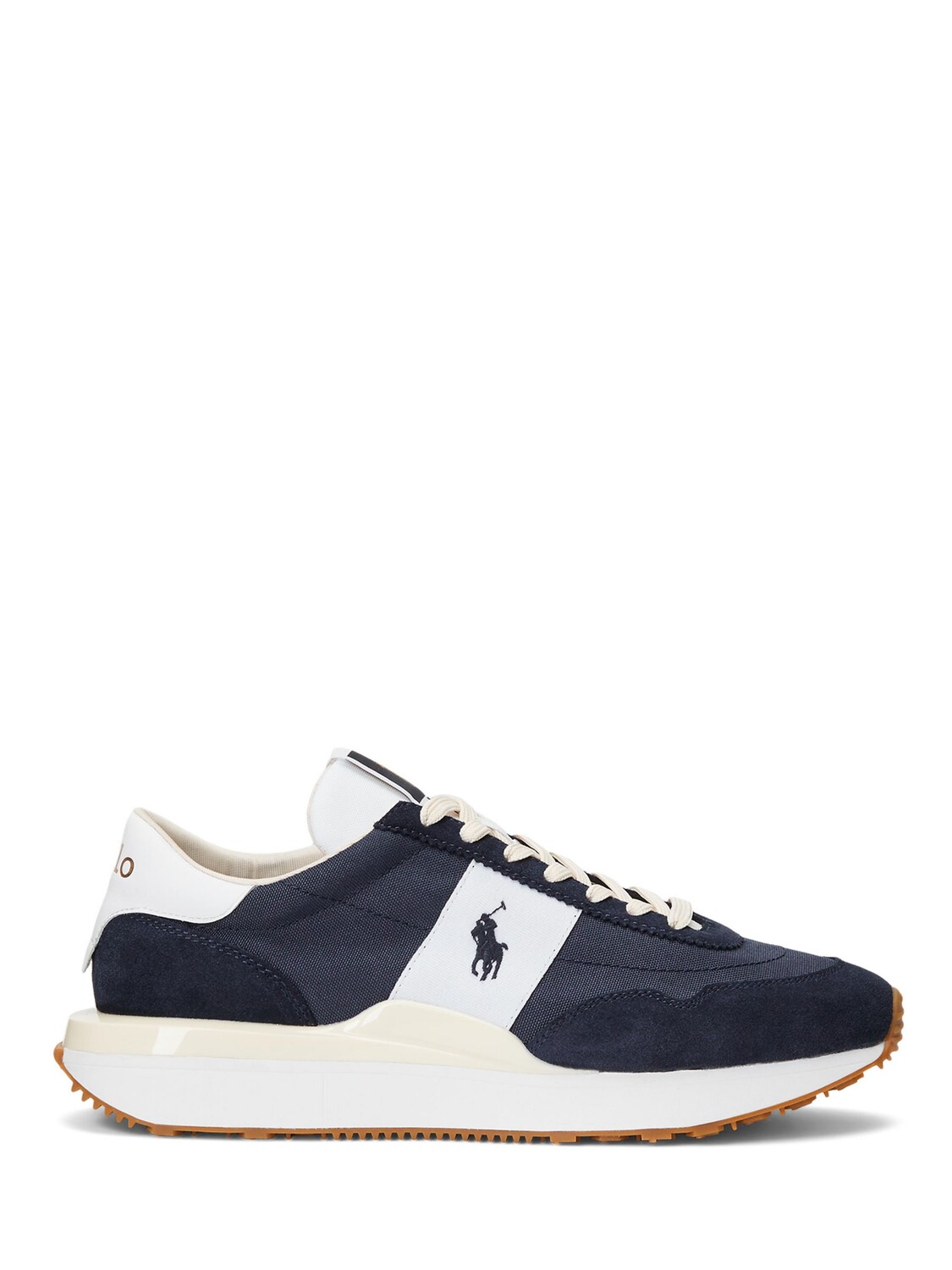 

Замшевые кроссовки Polo Ralph Lauren Train 89, темно-синие, Синий