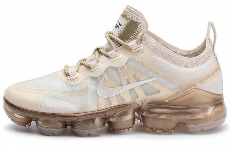 

Nike Air VaporMax 2019 Белое золото металлик (W) Парус/Золото металлик
