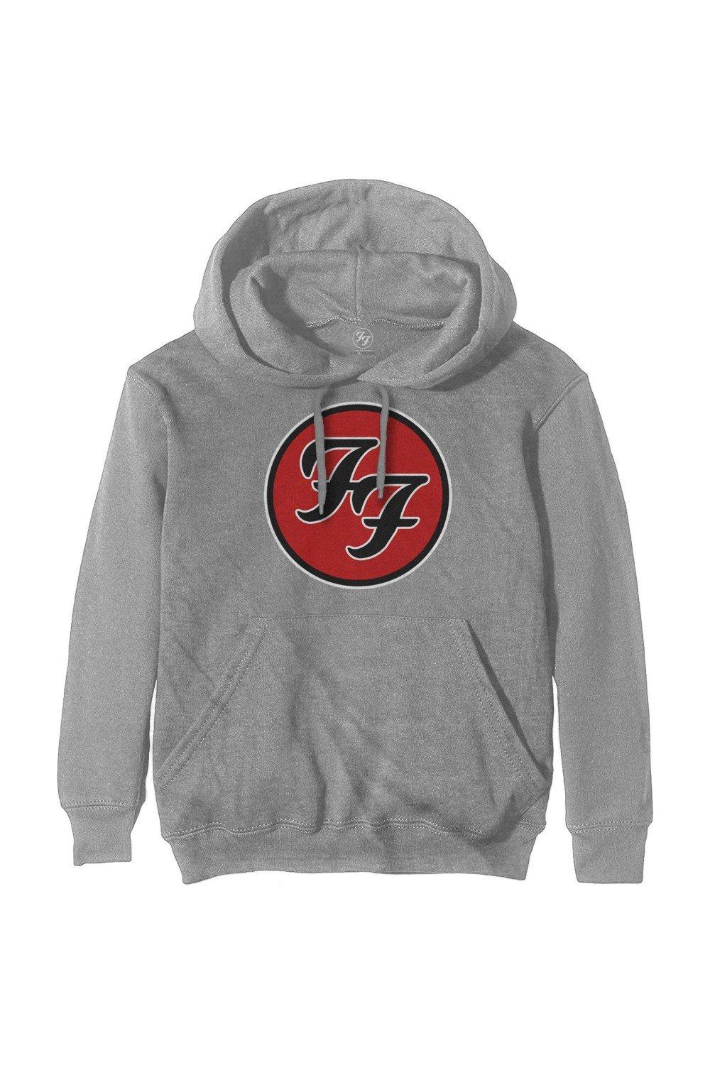 Толстовка с логотипом Foo Fighters, серый цена и фото