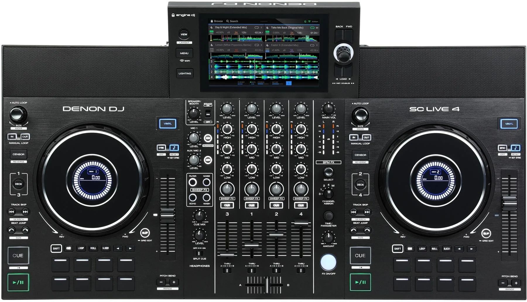 

Автономный DJ-контроллер Denon DJ SC Live 4