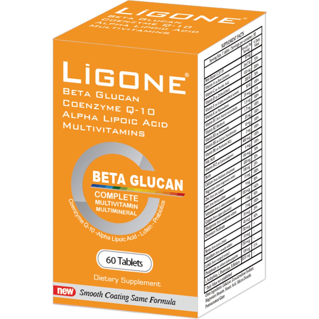Витаминно минеральный комплекс Ligone, 60 капсул витаминно минеральный комплекс компливит железо 60 шт