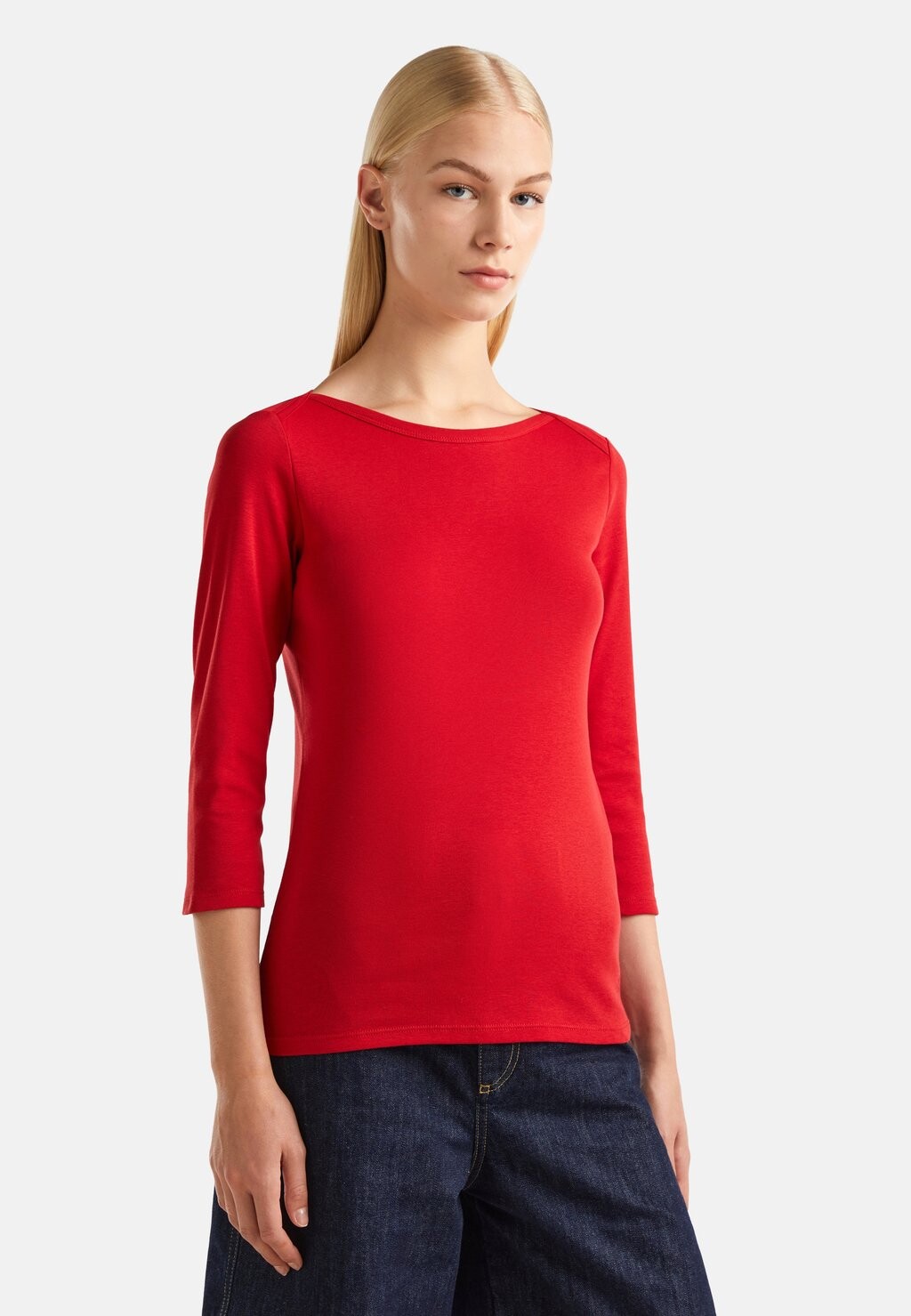 

Рубашка с длинным рукавом United Colors of Benetton, красный