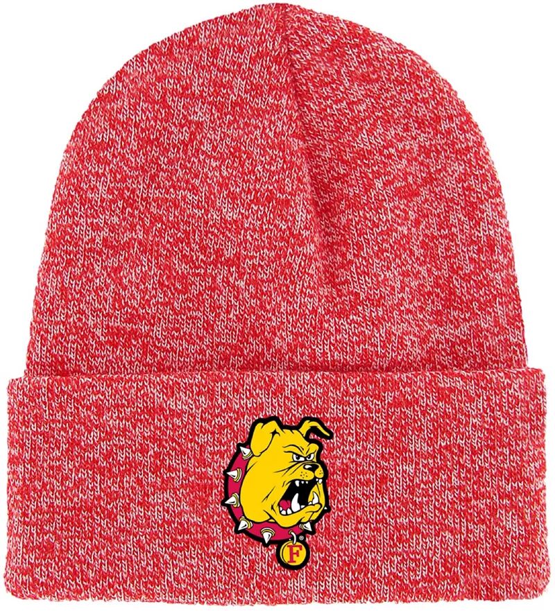 Мужская красная вязаная шапка League-Legacy Ferris State Bulldogs noryalli красная мужская шапка noryalli