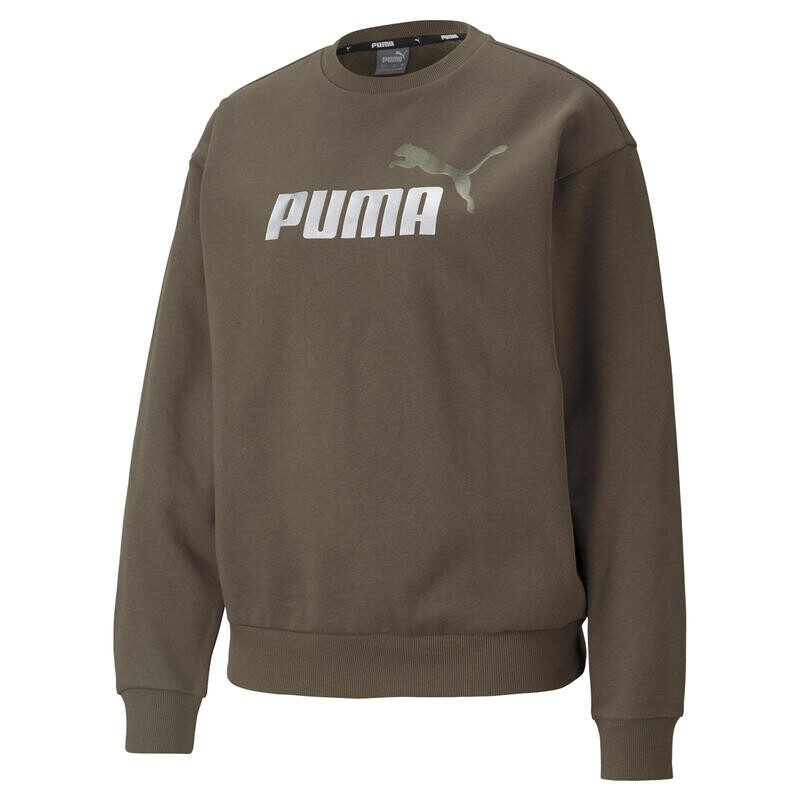 

Женская толстовка свободного кроя. PUMA, цвет gruen