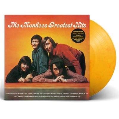 Виниловая пластинка The Monkees - Greatest Hits (желтый винил)