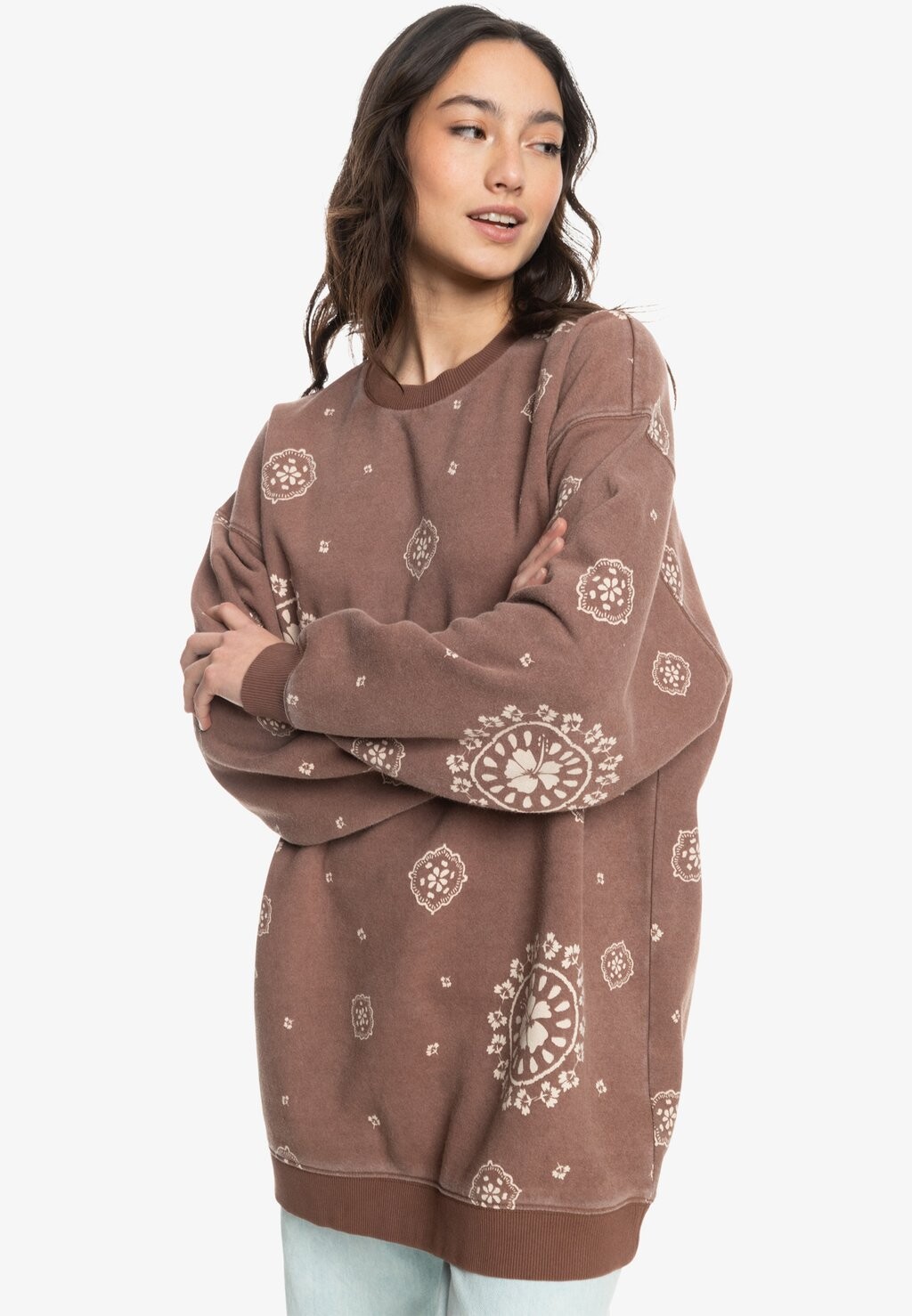 

Дневное платье SAME OLD STORY LONG SLEEVE Roxy, цвет brown