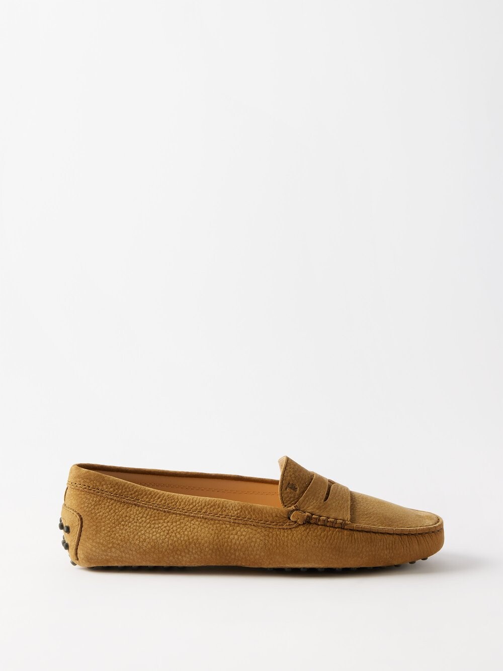 

Замшевые лоферы Tod'S, зеленый