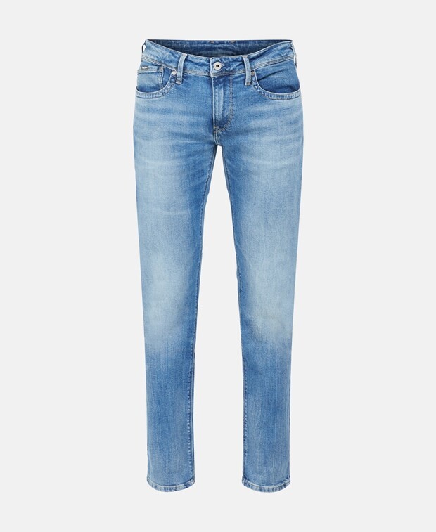 

Джинсы узкого кроя Pepe Jeans, синий