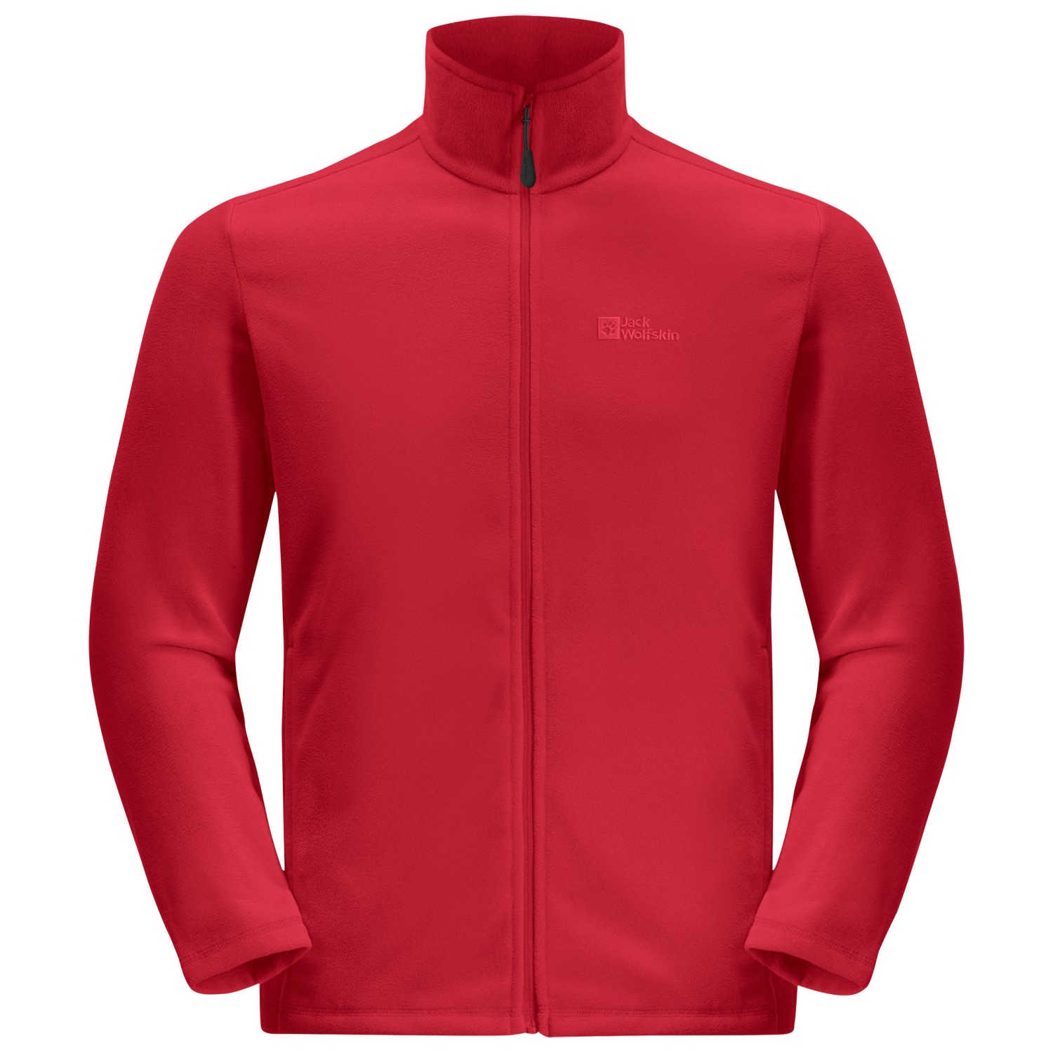 Флисовая жилетка Jack Wolfskin Taunus Full Zip, цвет Red Glow защитная куртка nidecker predator safety jacket white red s
