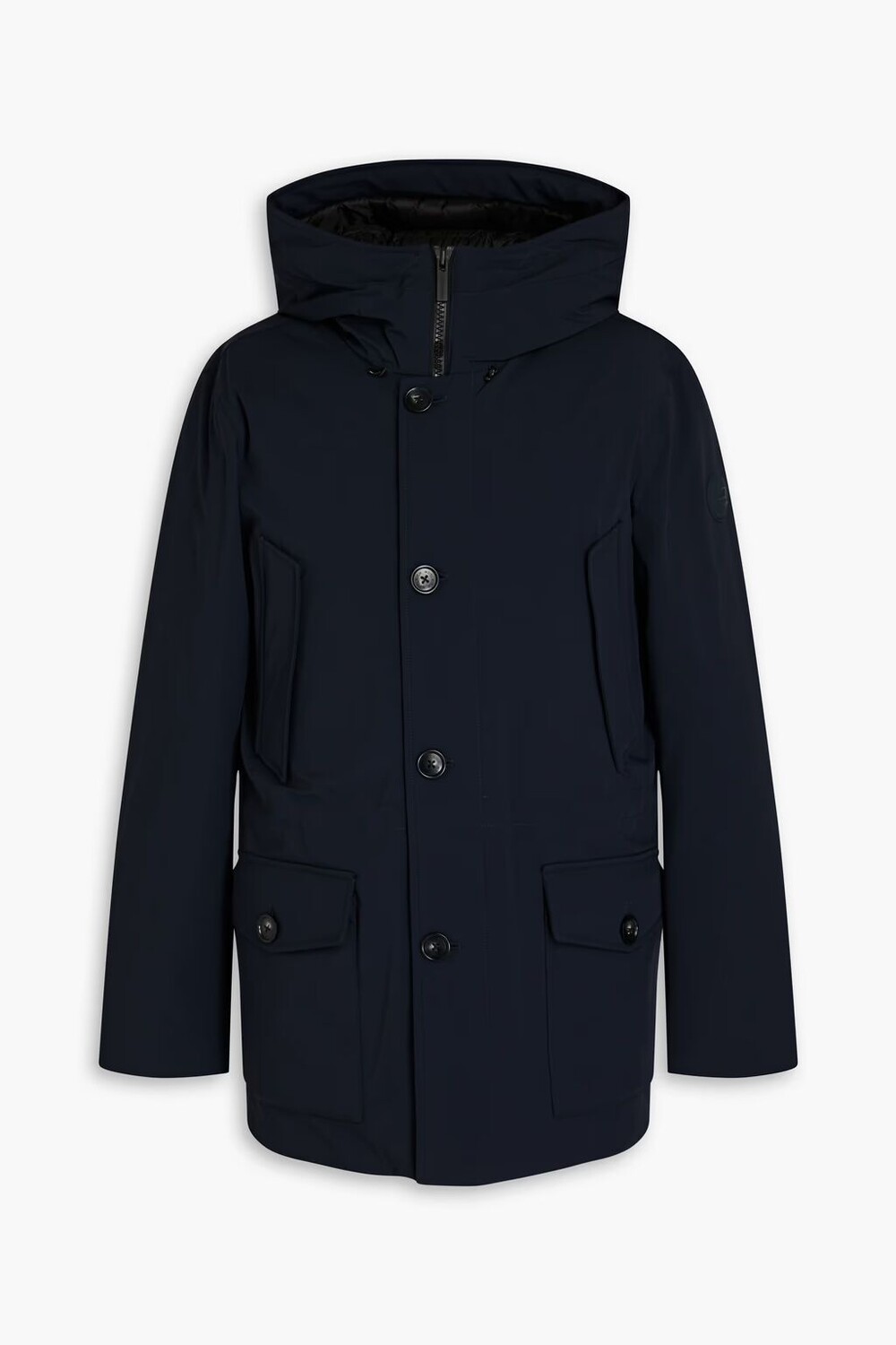 

Парка из смесового хлопка Woolrich, темно-синий