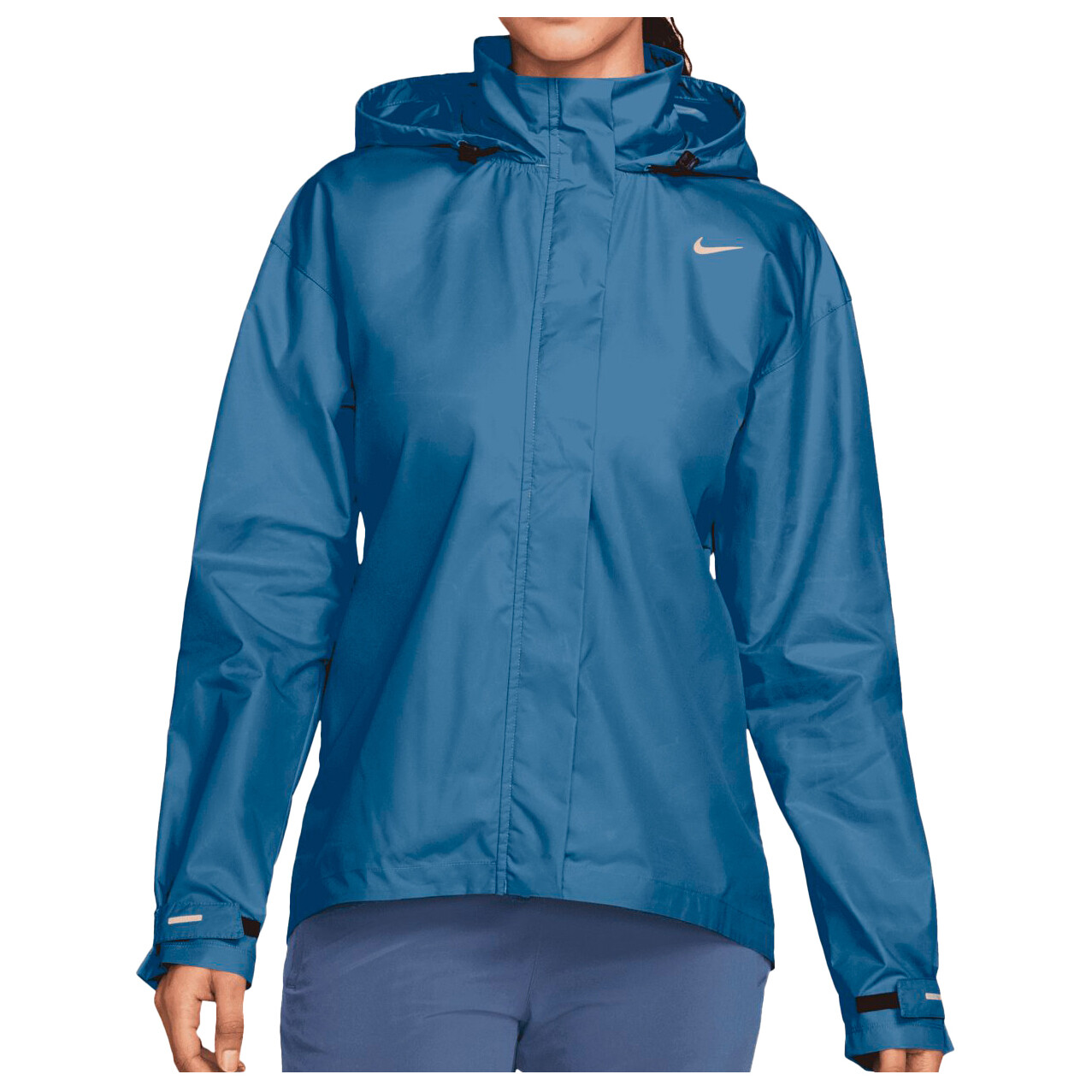 

Беговая куртка Nike Women's Fast Repel, цвет Court Blue/Black/Reflective Silver