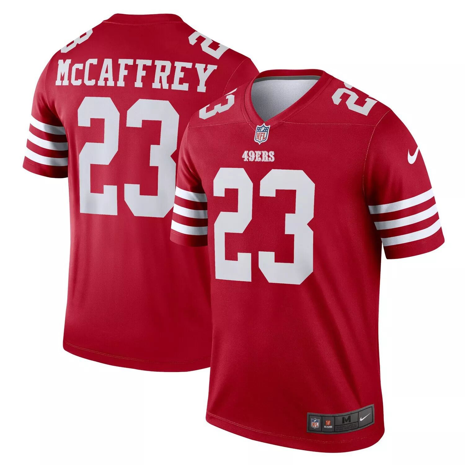 

Мужское джерси Christian McCaffrey Scarlet San Francisco 49ers Legend Nike
