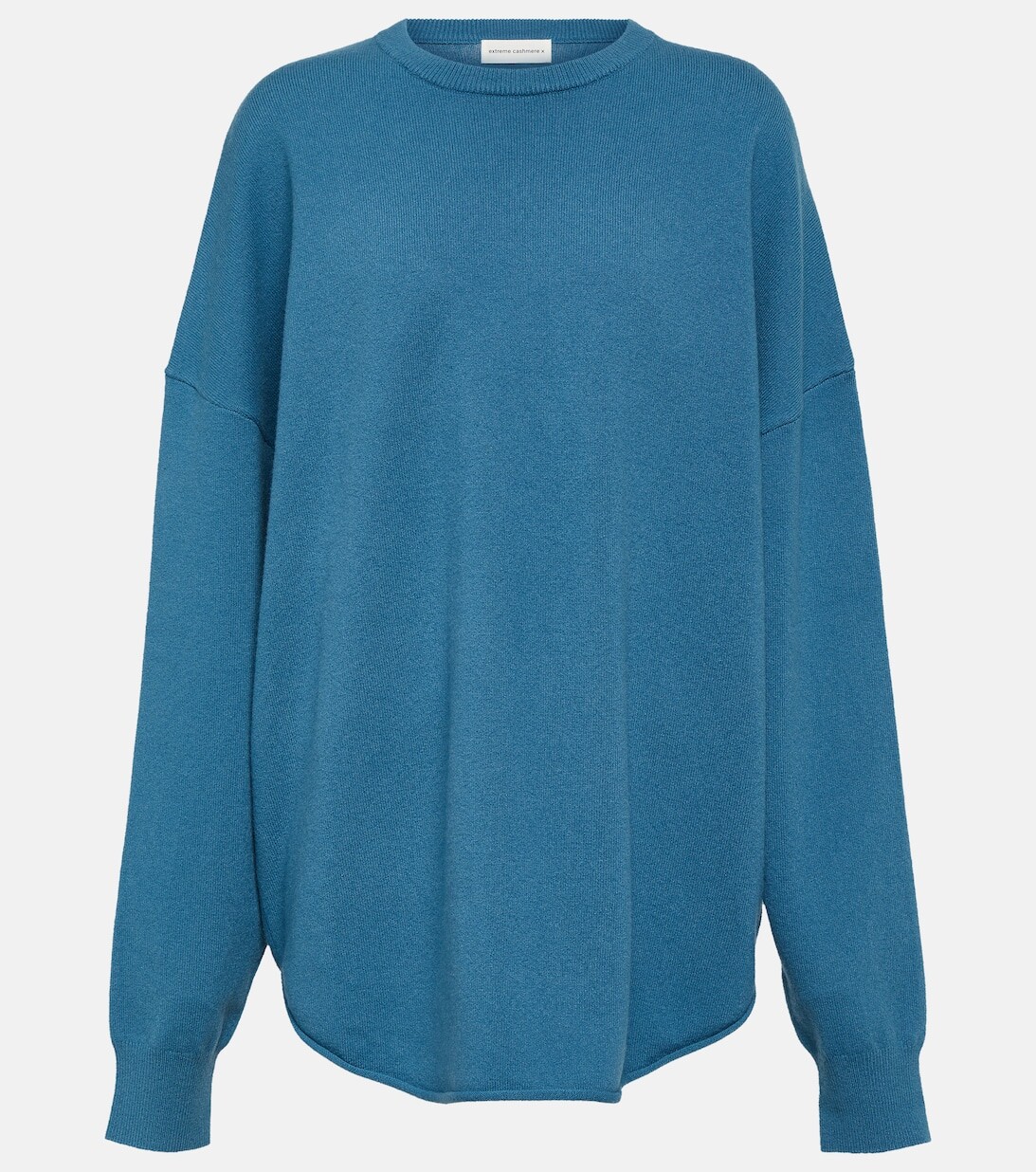 

Свитер N°53 Crew Hop из смесового кашемира EXTREME CASHMERE, синий