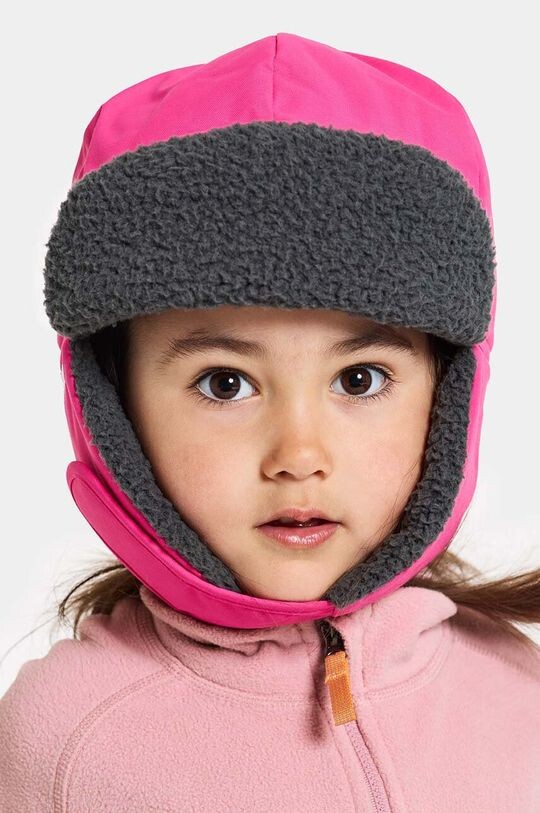 

Детская шапка Didriksons BIGGLES CAP, розовый