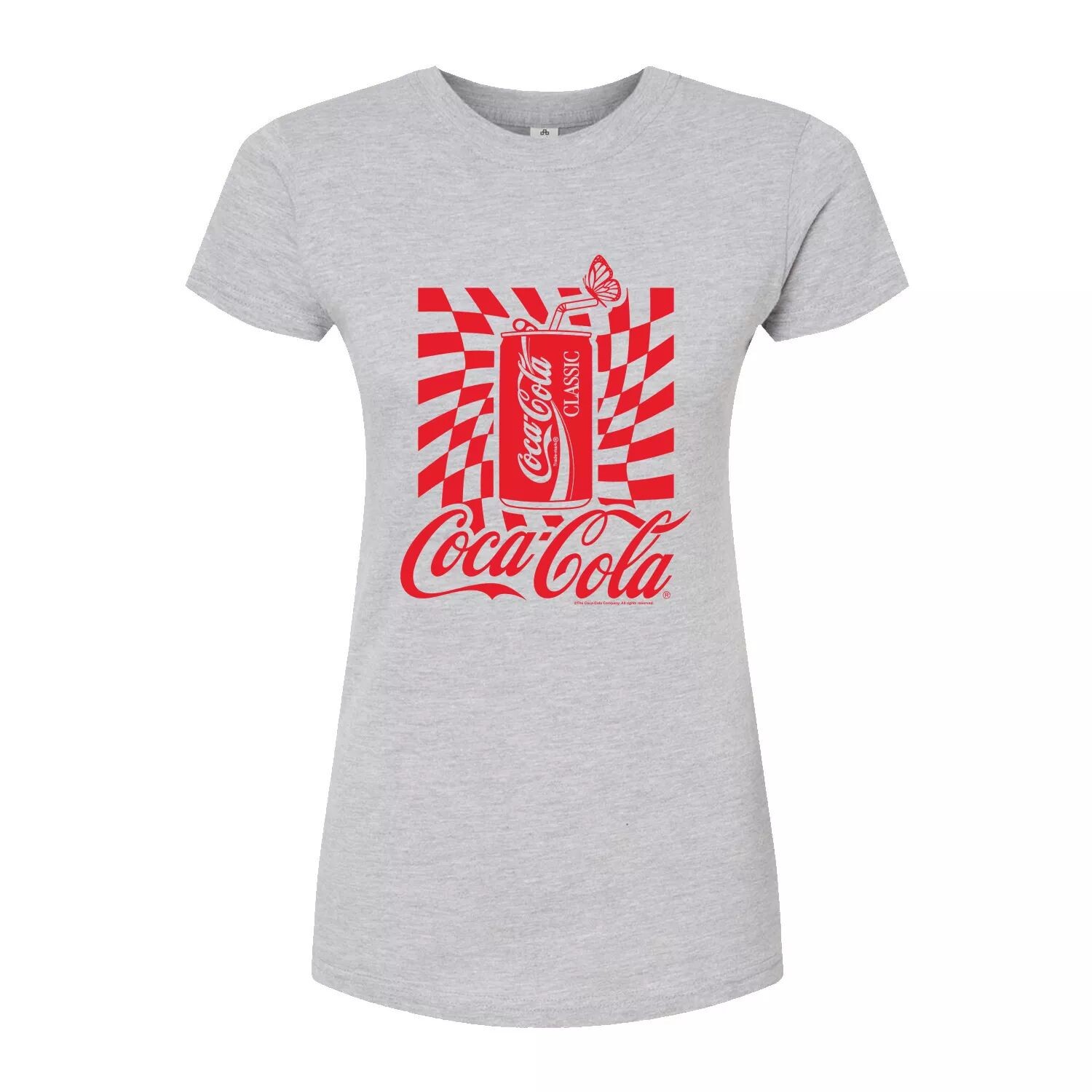 

Футболка с изображением банки Coca-Cola для юниоров с изображением кока-колы Licensed Character, серый