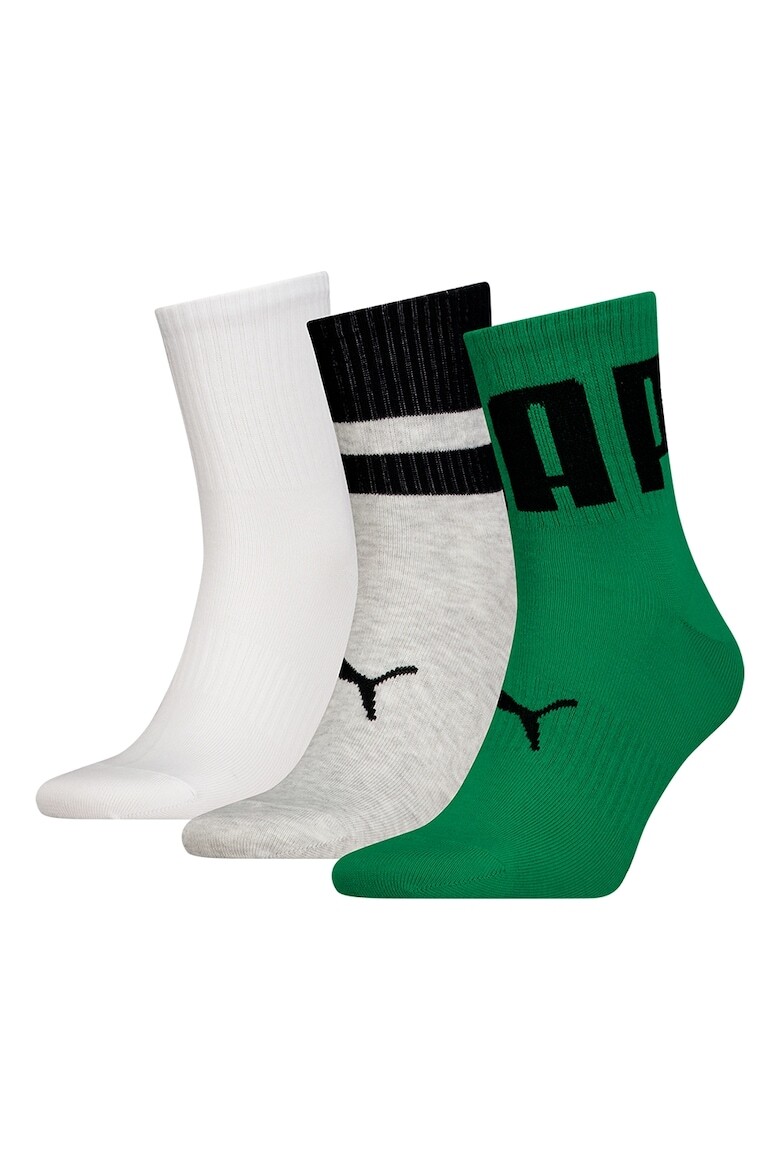 

Носки с логотипом - 3 пары Puma, зеленый