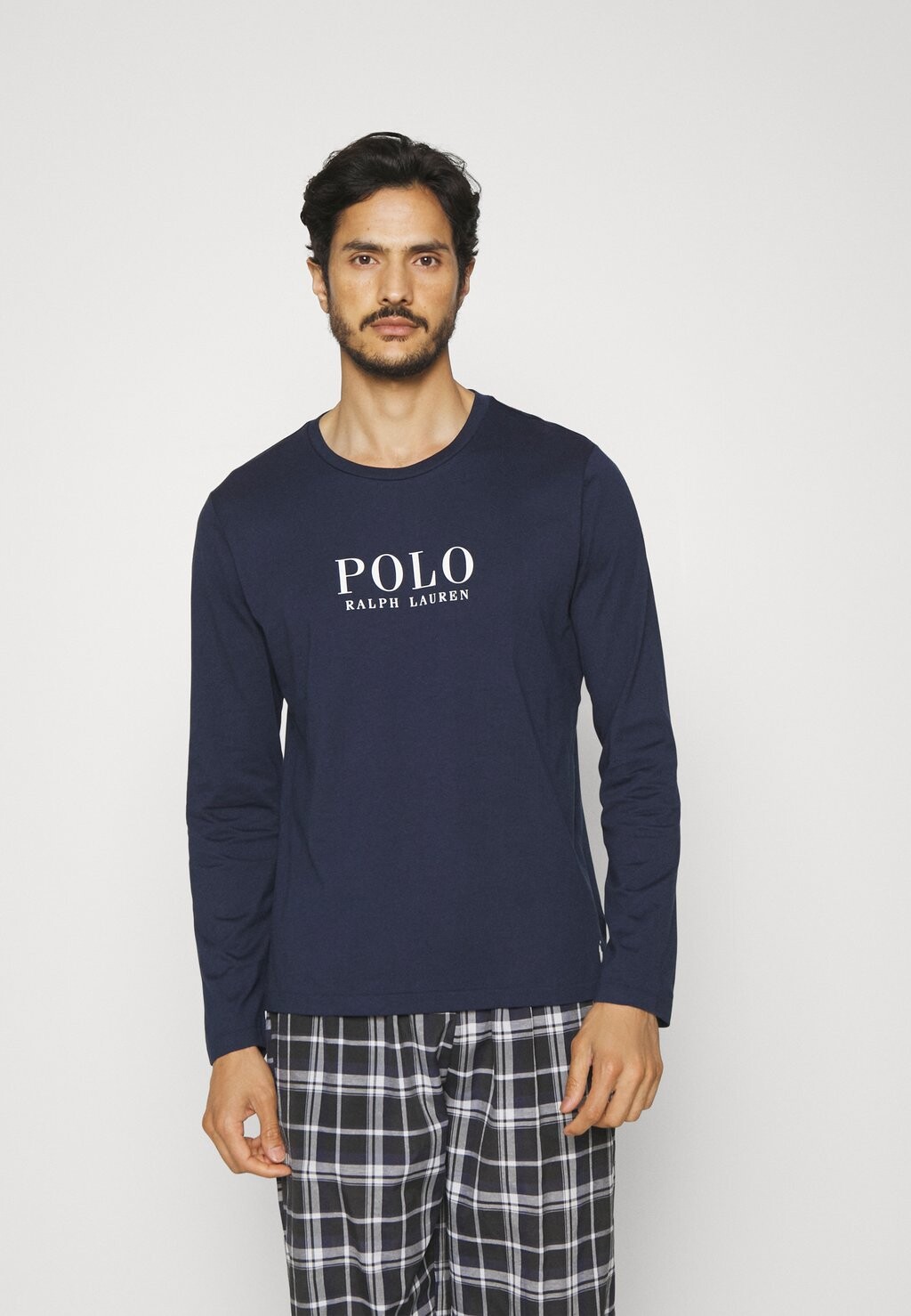 

Пижамный топ CREW SLEEP Polo Ralph Lauren, круизный темно-синий
