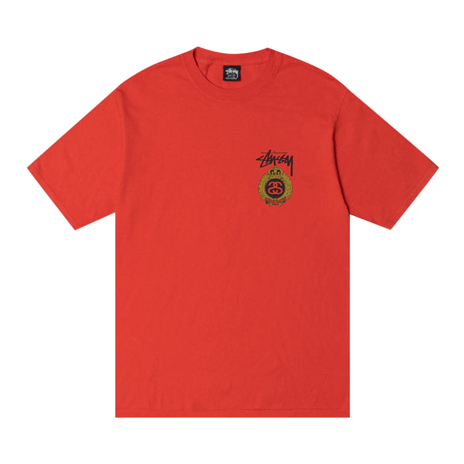 

Футболка Stussy Crown Wreath, окрашенная в пигмент, Томатный