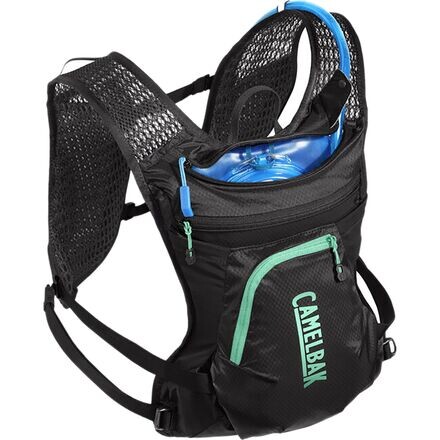 Велосипедный жилет Chase 50 унций — женский CamelBak, цвет Black/Mint жилет circuit 50 унций женский camelbak цвет silver dusk