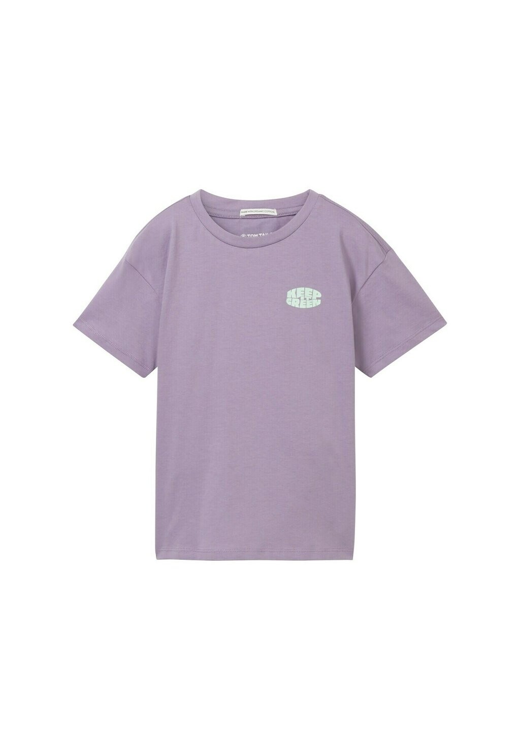 

Футболка с принтом TOM TAILOR, цвет dusty purple