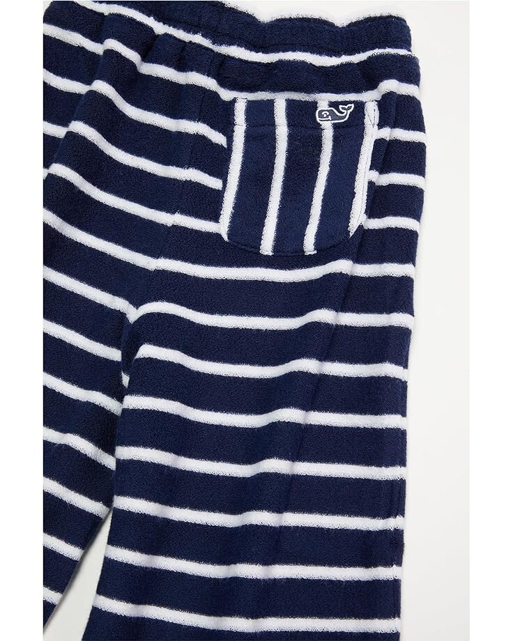 

Брюки Vineyard Vines Terry Towel Beach Pants, цвет Navy Stripe