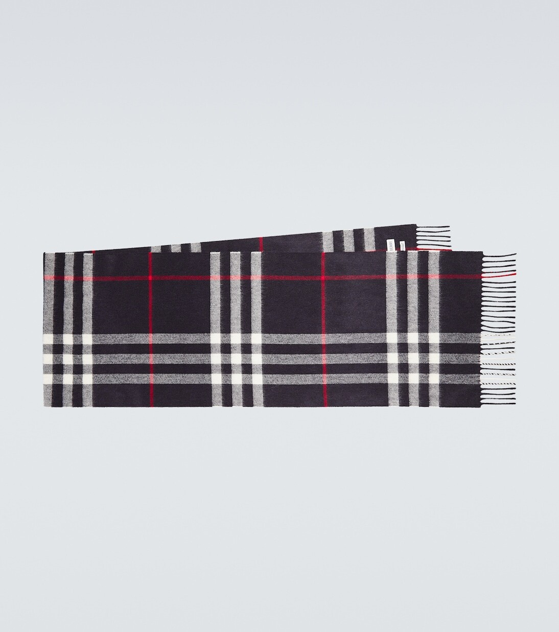 

Кашемировый шарф Burberry, синий