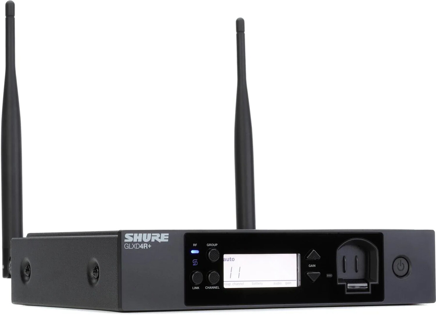 

Цифровой беспроводной приемник Shure GLXD4R+, монтируемый в стойку