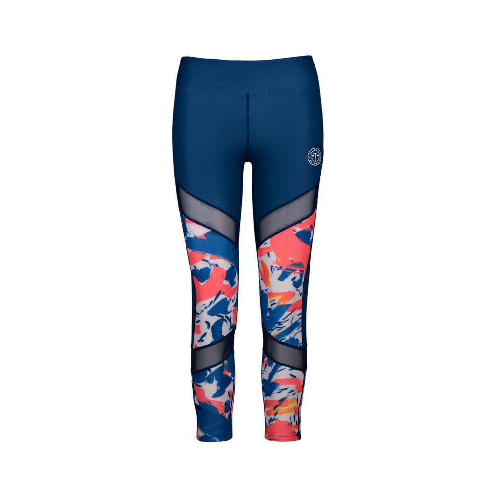 

Спортивные брюки BIDI BADU Baina Tech Tight dark blue/neon red, темно синий
