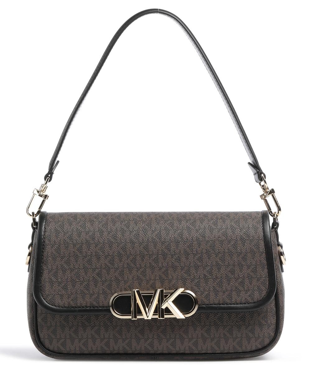 

парусиновая сумка через плечо Parker Michael Kors, коричневый