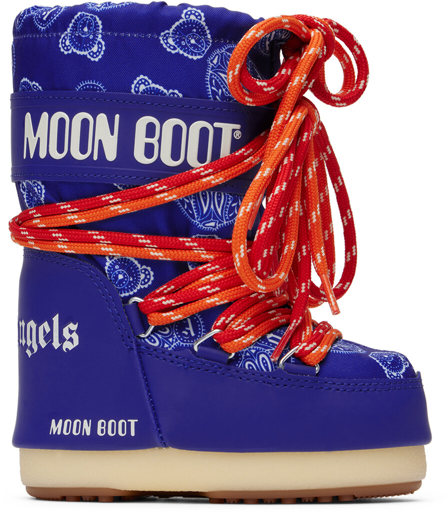 

Детские ботинки Palm Angels Blue Moon Boot Edition Bears