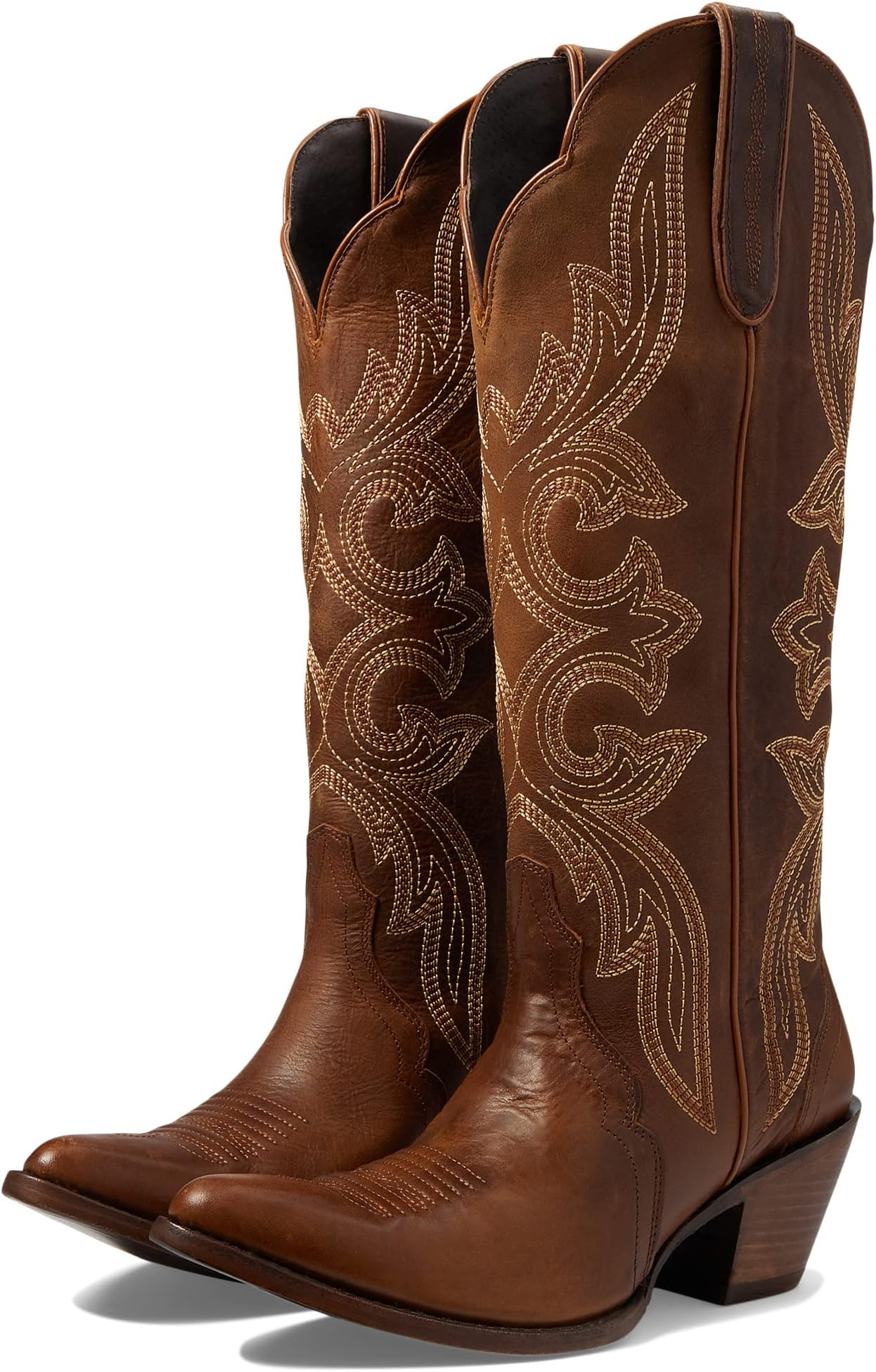 Ковбойские сапоги Belinda StretchFit Western Boot Ariat, цвет Chic Brown