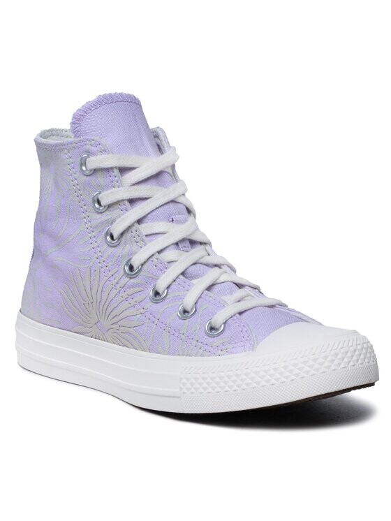 

Кроссовки из ткани Converse, фиолетовый