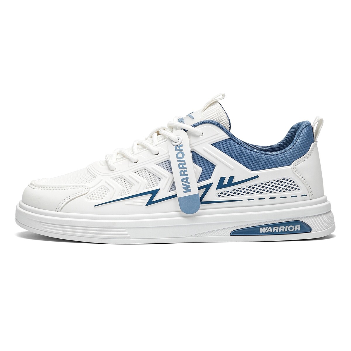 

Кроссовки WARRIOR Skateboarding Shoes Men Low-top Blue, белый/синий