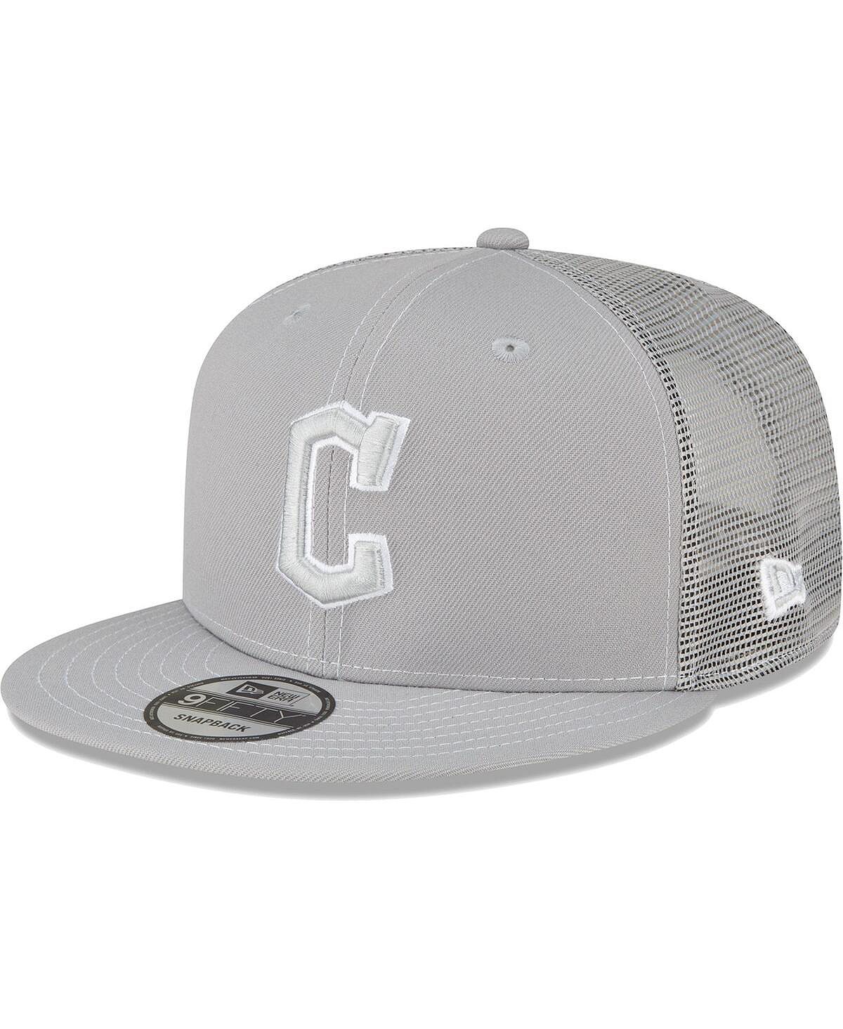 

Мужская серая кепка Snapback Cleveland Guardians 2023 On-Fifting Practice 9Fifty Snapback New Era