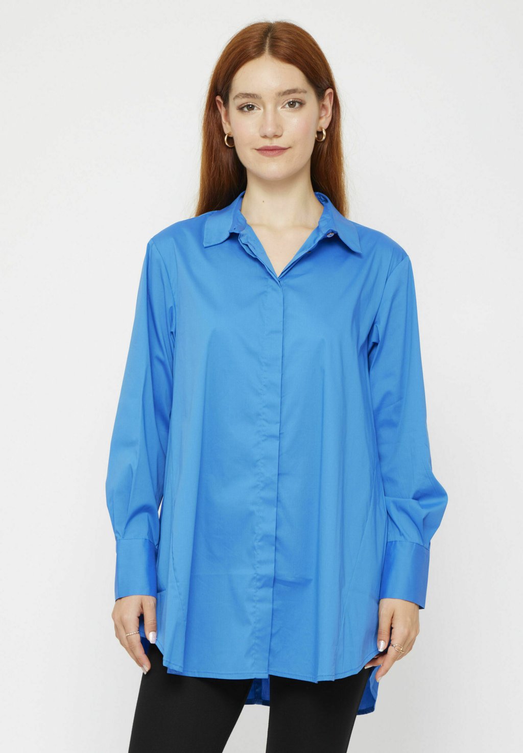 Блузка-рубашка VICCI Germany, цвет blau