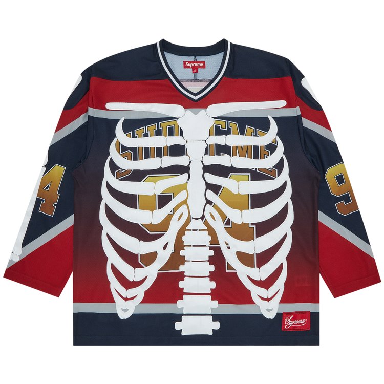 Джерси Supreme Bones Hockey 'Multicolor', разноцветный джерси supreme bones hockey black черный