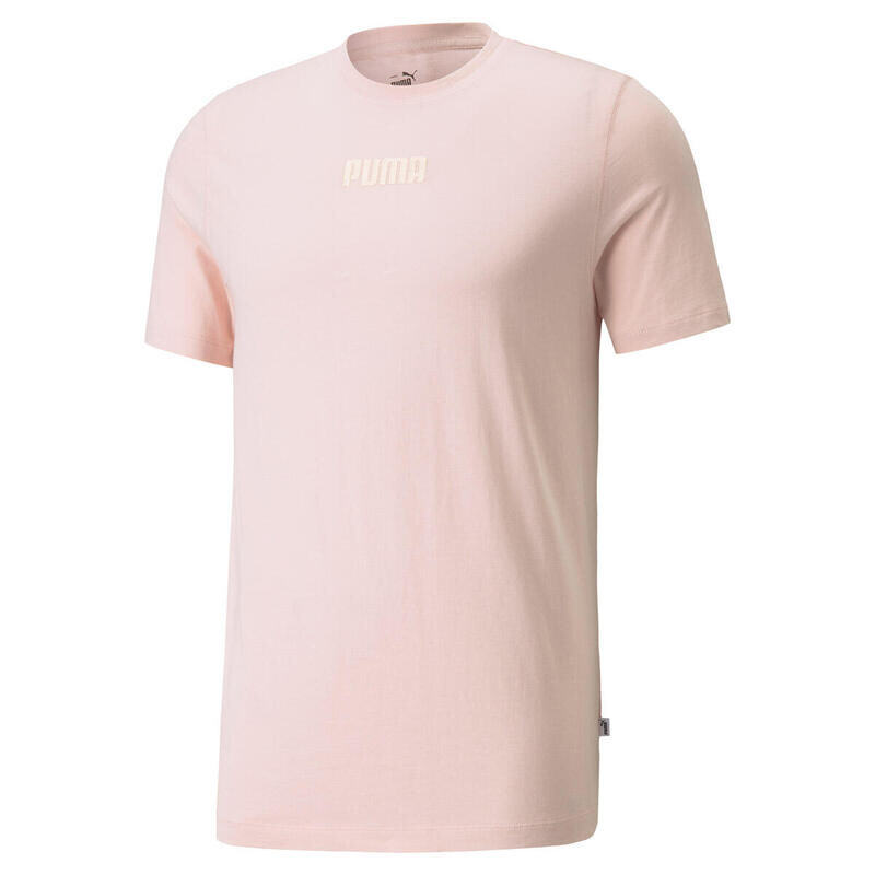 

Мужская футболка, комплект из 1 удобной футболки Modern Basic PUMA, цвет rosa