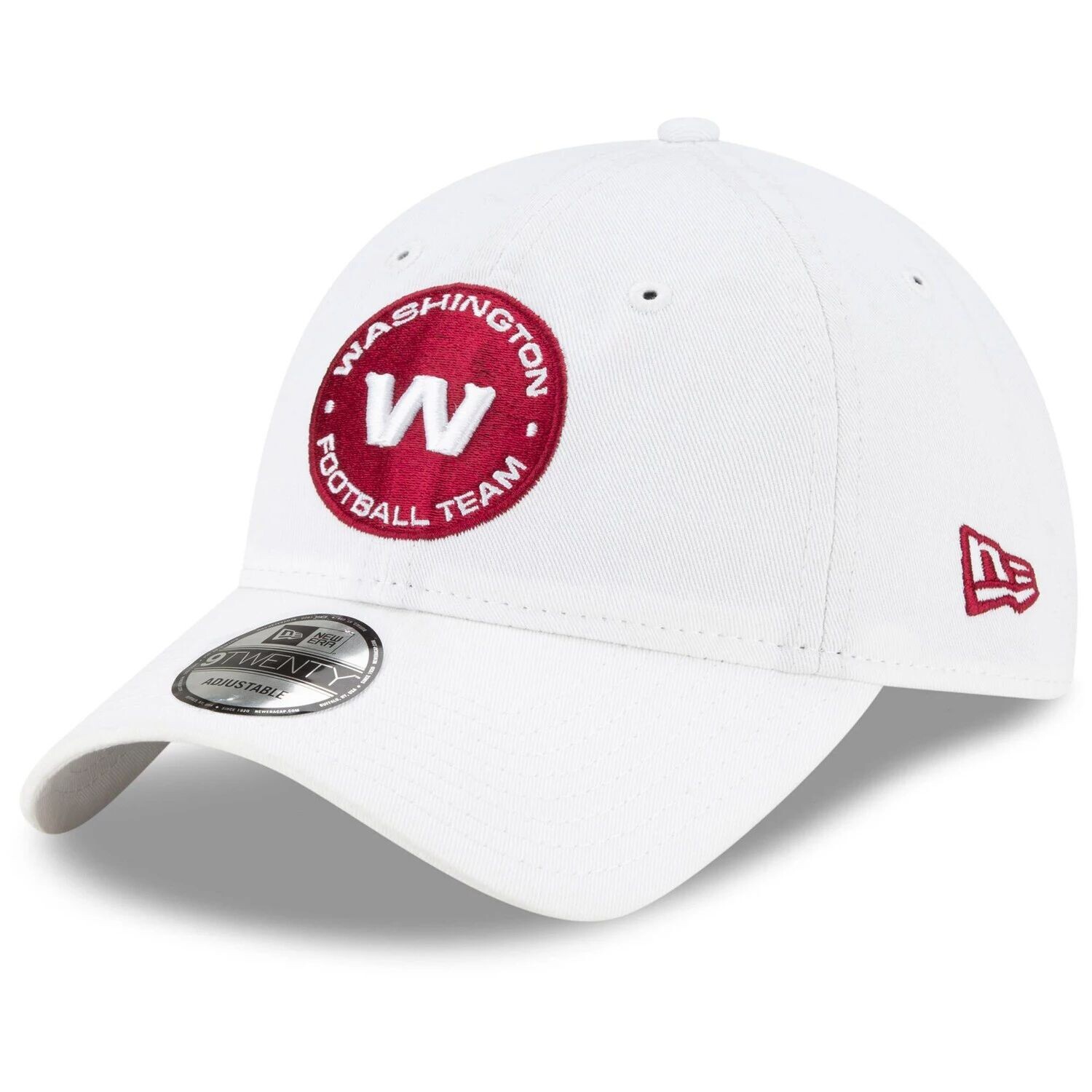 

Мужская регулируемая кепка New Era White Washington Football Team с альтернативным логотипом Essential 9TWENTY