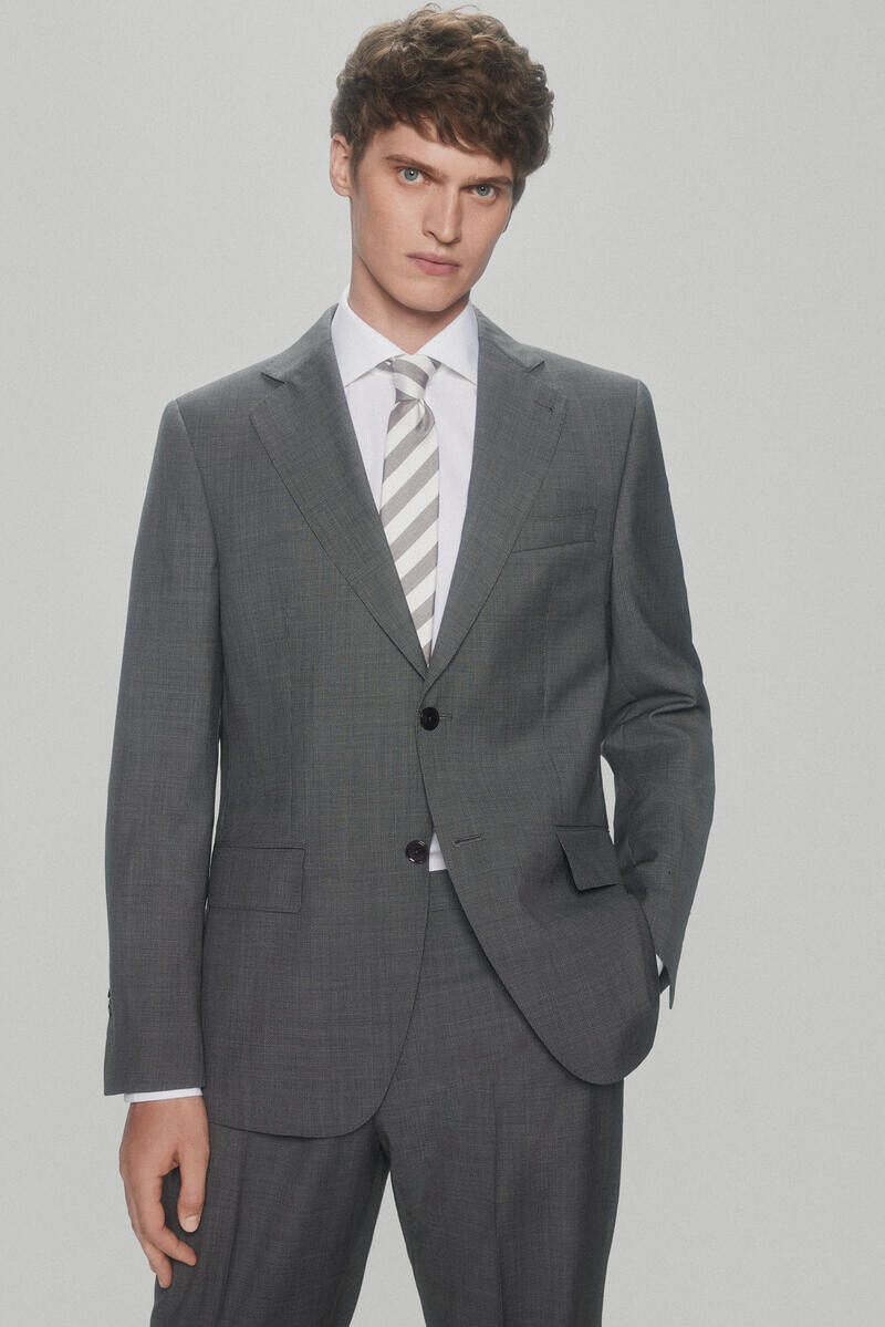 

Классический синий пиджак Pedro del Hierro, серый