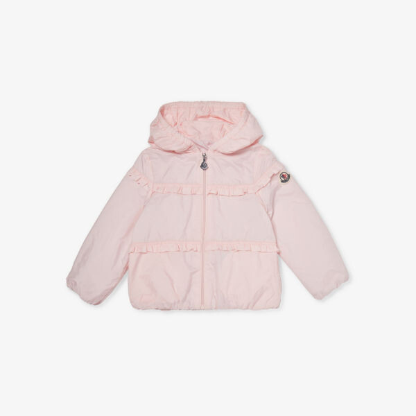 

Куртка-ракушка hiti с фирменной нашивкой 3-36 месяцев Moncler, розовый