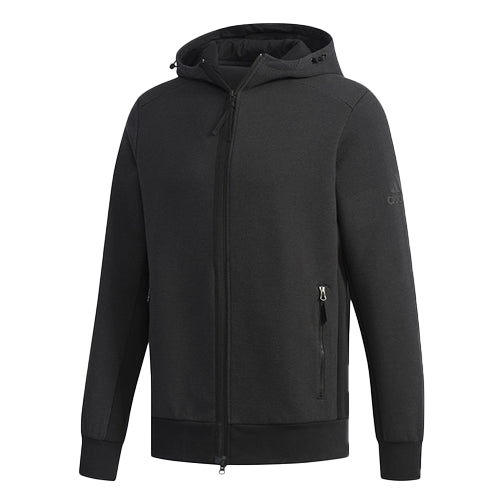 цена Куртка adidas Htt Double Knit Hooded Jacket Black, черный
